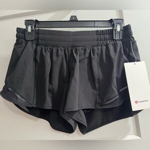 lululemon athletica Black Athletic Shorts Lightweight Stretchy Design